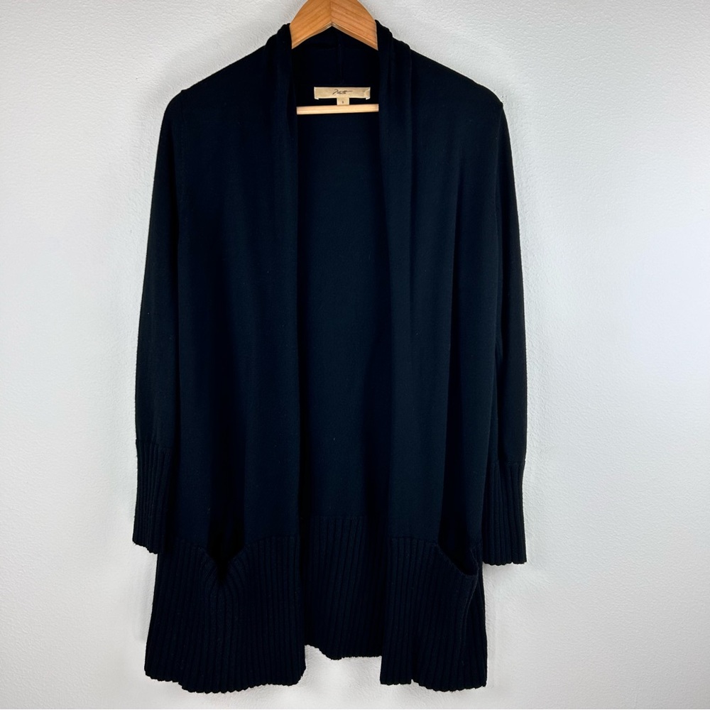 Niotto Women’s Merino Wool Blend Open Cardigan. Size S.
